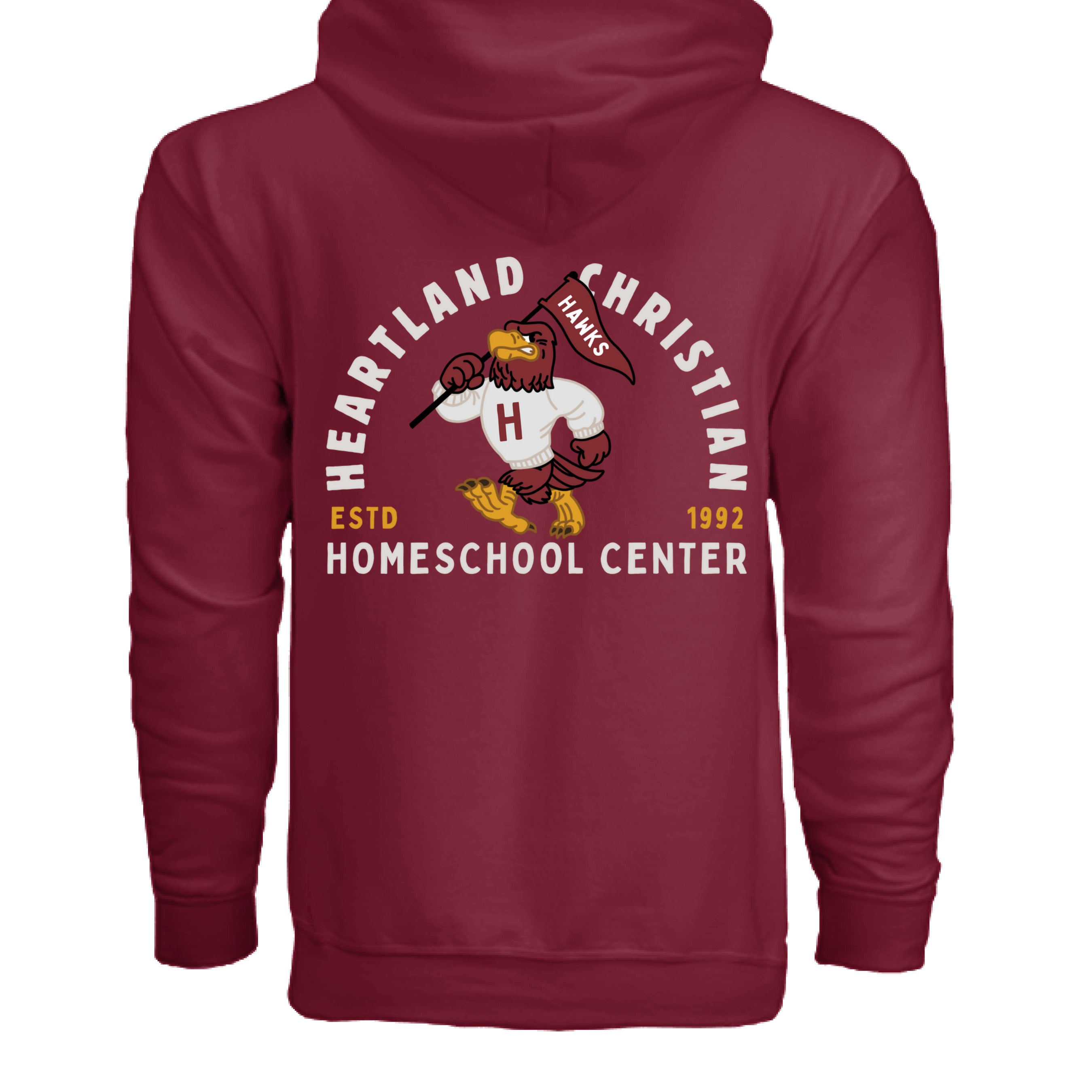 CARDINAL RED - BACK