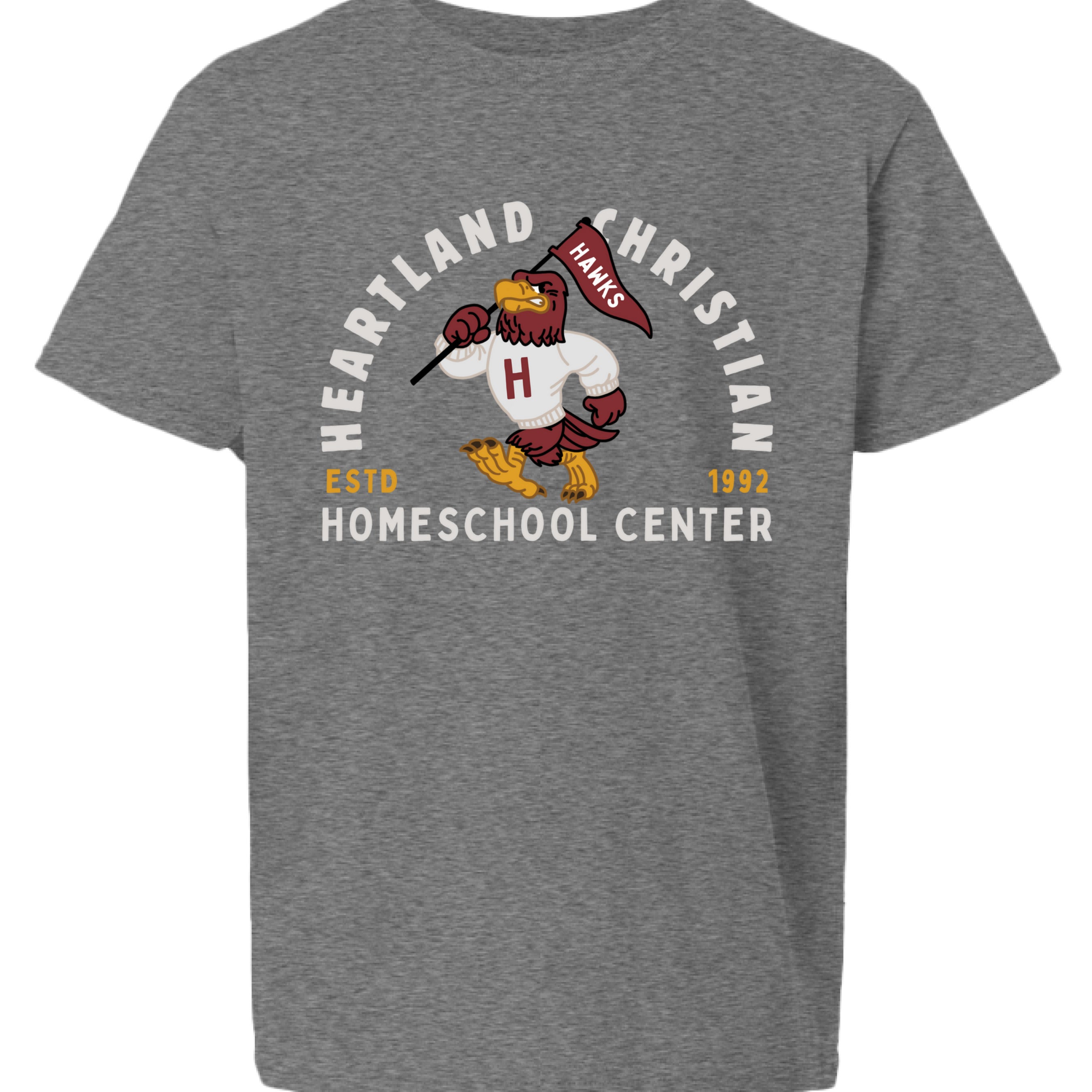 Graphite Heather - FRONT