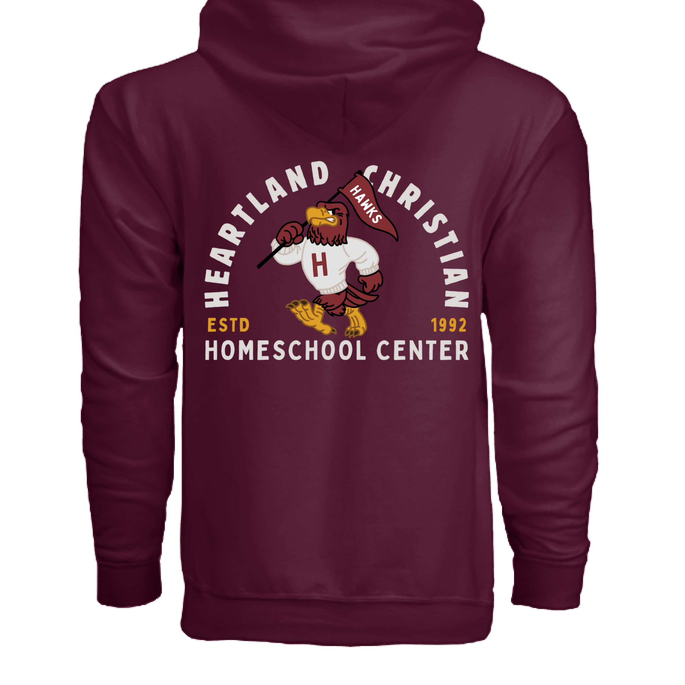 MAROON - BACK